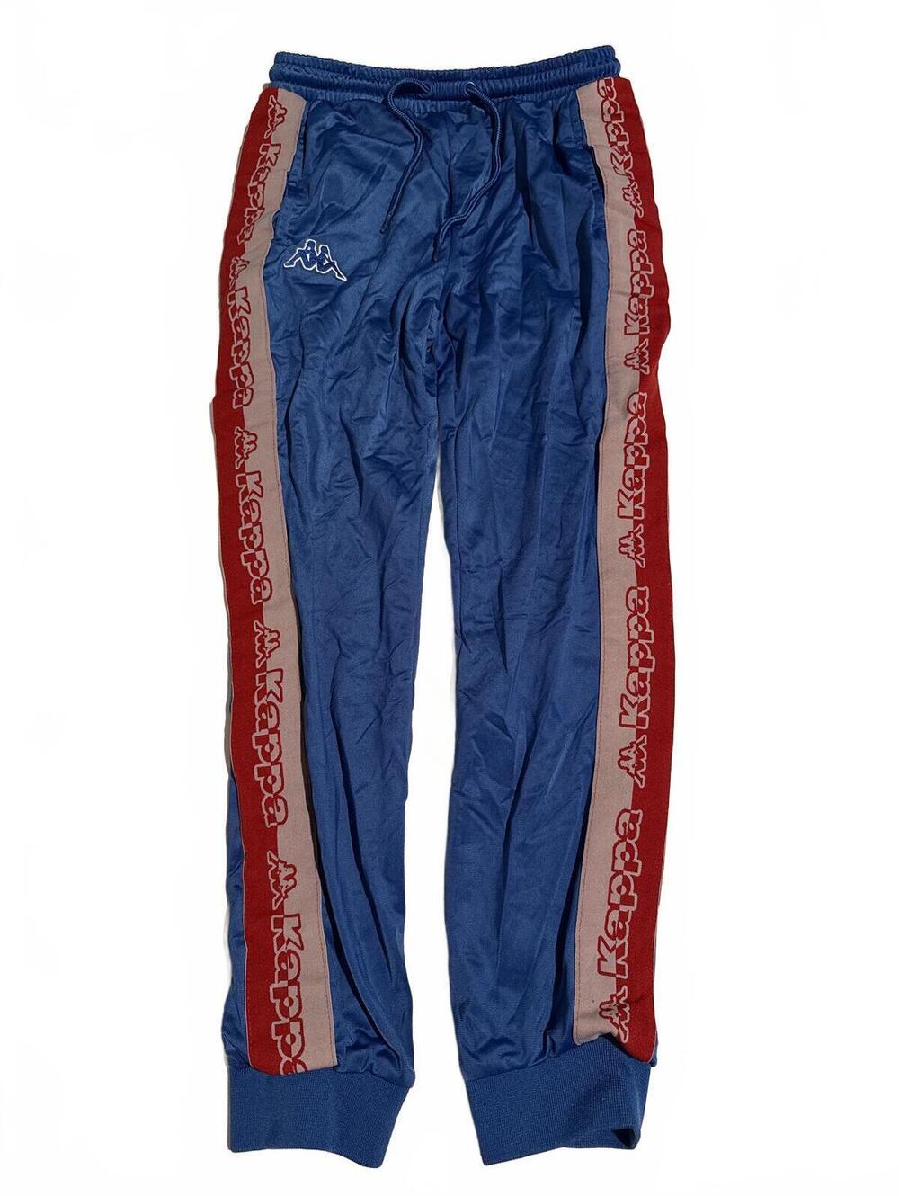 Kappa Blue Track Pants - Kids 12 Years